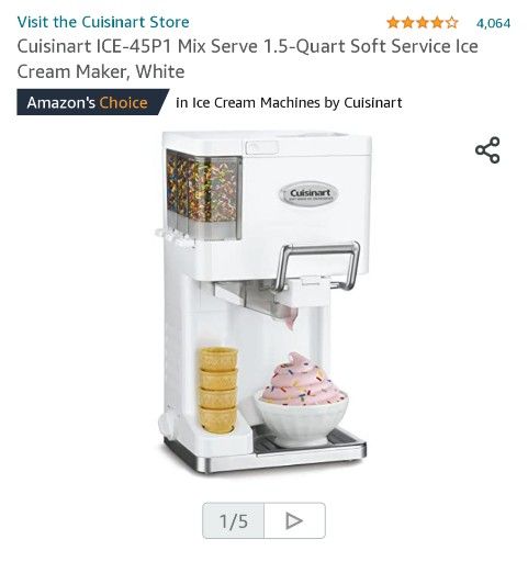 Ice Cream Maker...