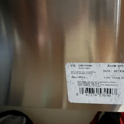 Aluminum plate 3'x3'
