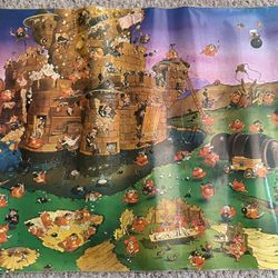 Jean-Jacques Loup Poster THE CAPTURE Vintage 1977 Art Cartoon Poster #1720