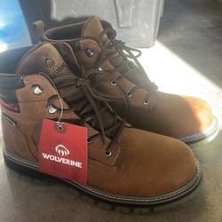 Boot brand new never use  wolverine  con casquillo size 9