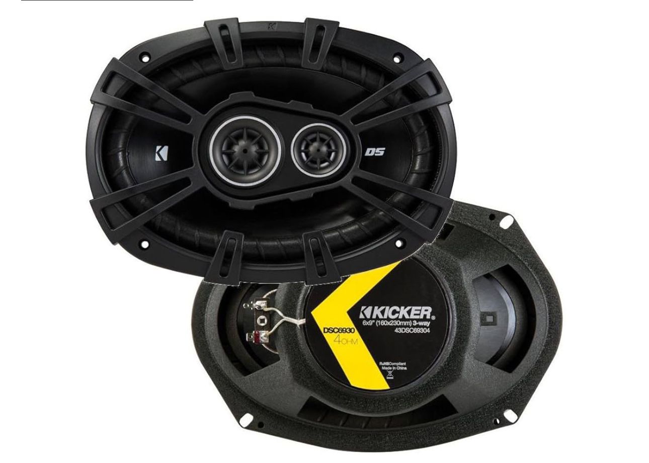 Kicker 6,9 Car Speakers  