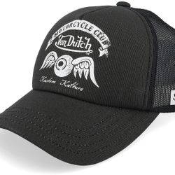 Von Dutch Crew Motorcycle Club mesh trucker cap
