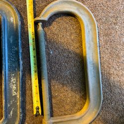 For heavy duty C clamps