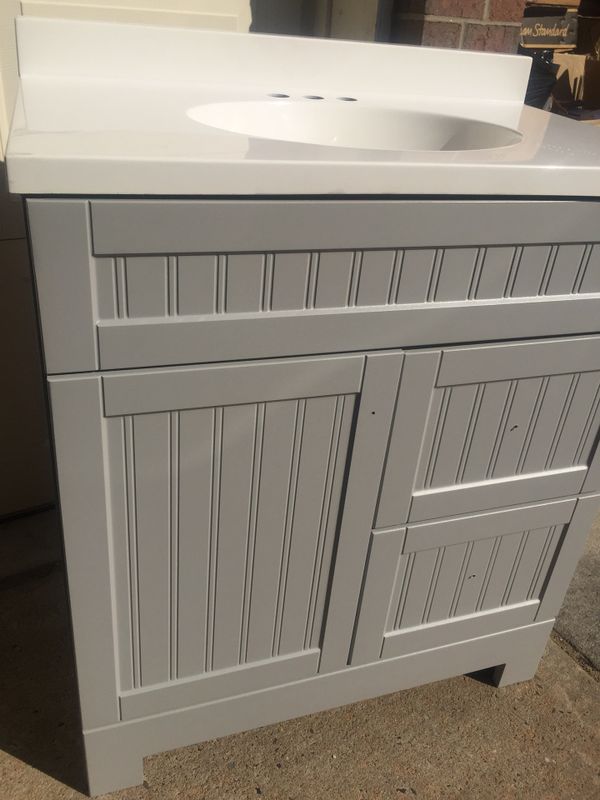 New Open Box Style Selections Ellenbee Gray Single Sink
