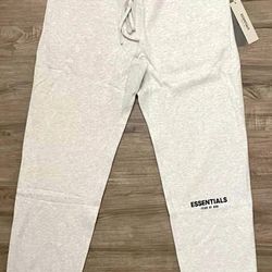 Large Essential Light Oat Joggers 