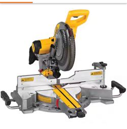 DeWalt 15 amp 12 inch double devil sliding miter saw