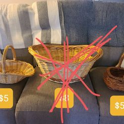 Wicker baskets
