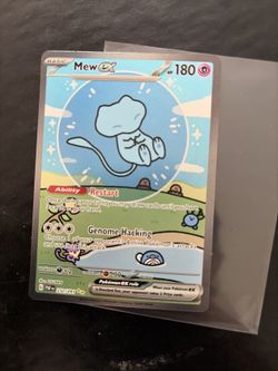 Mew ex 232/091 Secret Rare Paldean Fates - delivery available for a fee
