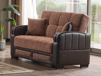 2 Convertible Sofabeds + Coffee table