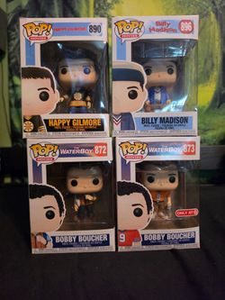 Set of 4 Adam Sandler Funko Pops
