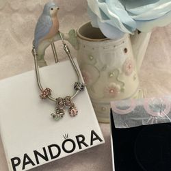 Pandora Bracelet With 5charms