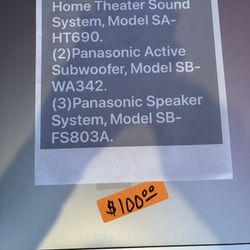 HOME THEATER SOUND SYSTEM