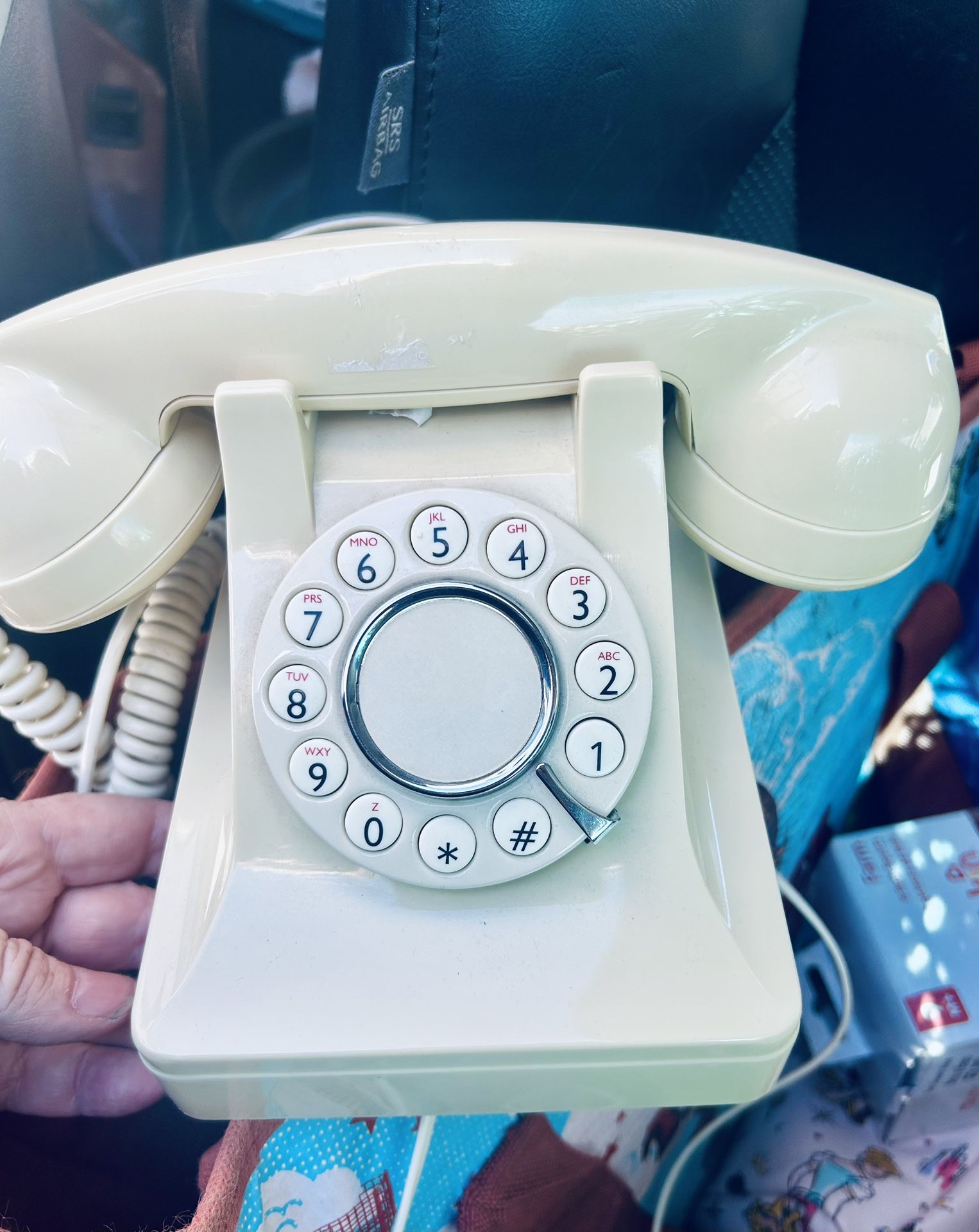 New Mint Microtel Telephone Model 999 Rotary Push Button Phone Works