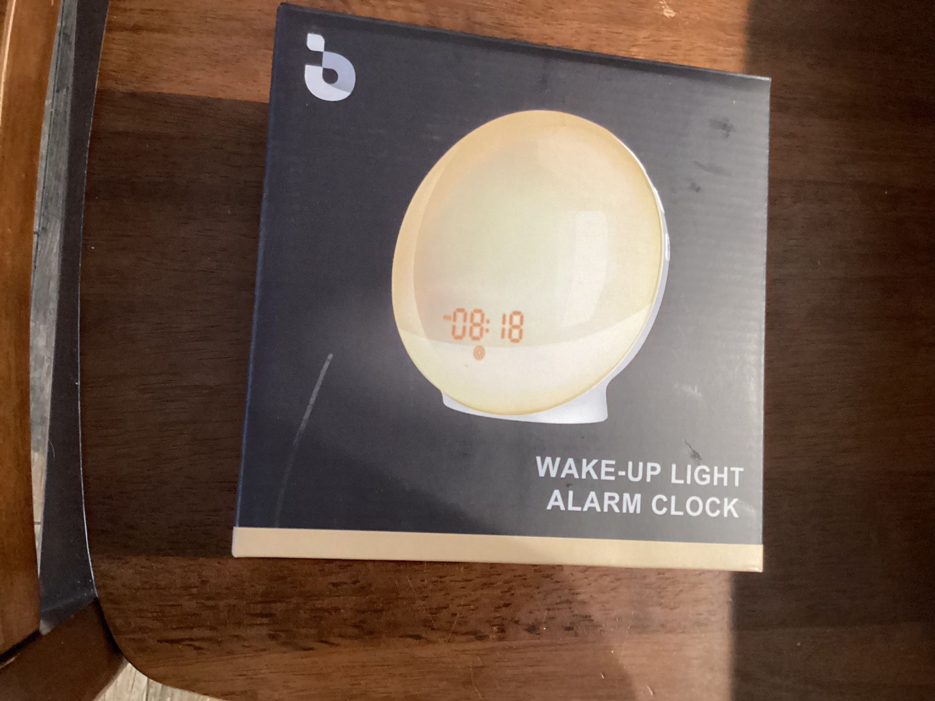 LBell Wake-Up Light Alarm Clock New In Box
