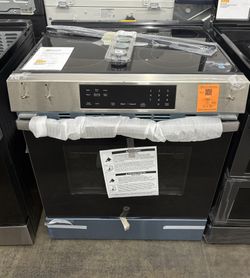 GE 30 in. 5 Burner Element Slide-In Electric Range 