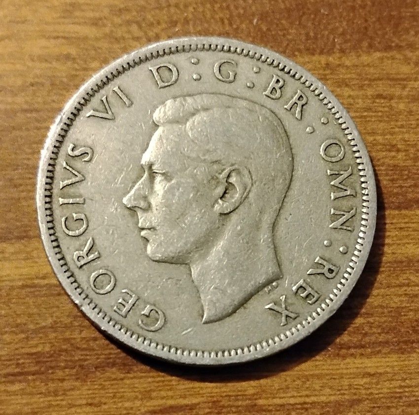 1948 UK England Britain Large Crown Coin