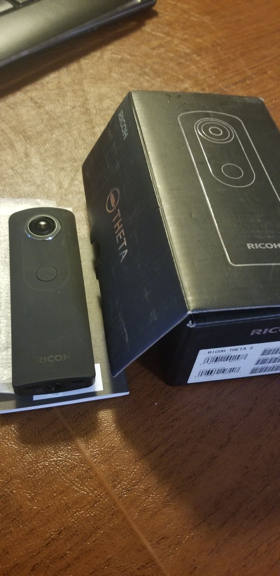 Ricoh theta s NEW..360video camera
