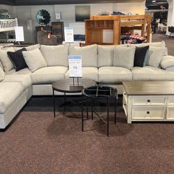 Down fill Sectional