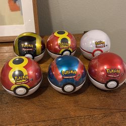 Pokeball Tins