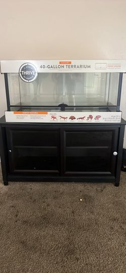 Reptile tank 40 gallon