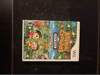 Nintendo Wii Classic Animal Crossing City Folk