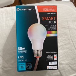 Ecosmart Smart RGB+W Bulb