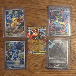 Pokemon Cards Singles TCG Vintage Near mint Binder