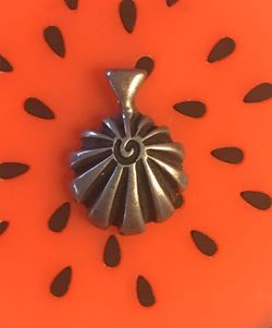 Silver Artisan Made Pendant, Spiral Of Life