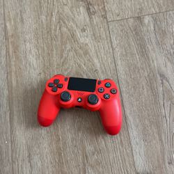 Red Ps4 Controller 