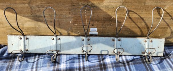Galvanized Metal Hat/ Coat Rack