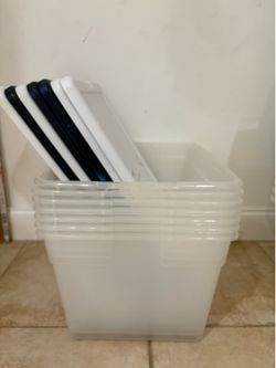 Sterilite Storage Containers with Lids