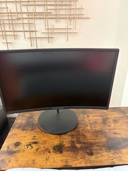 24’ curved Sceptre monitor