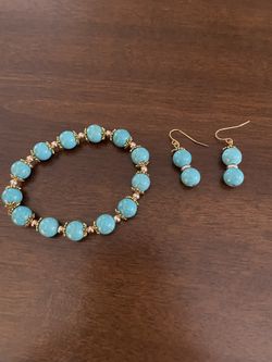 Hand Made Necklace / Earrings 