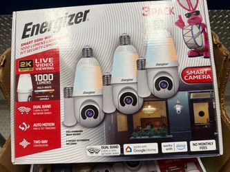 Energizer security cameras