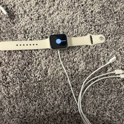 Silver Apple Watch