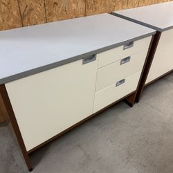 2 Beautiful IKEA Talbo Freestanding Cabinets - $150 Each - Delivery Available!