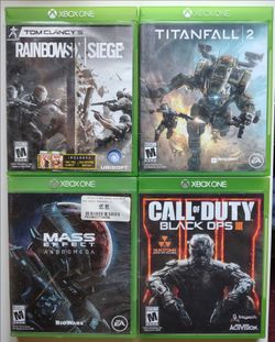 $5 each Xbox One games full tested and working