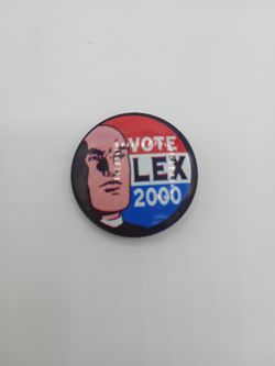Lex Luthor Campaign Pin