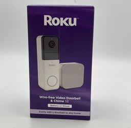 Roku - DB10005 - Wire-Free Video Doorbell & Chime