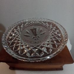 WATERFORD CRYSTAL TRAY 8"×1"