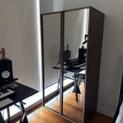 CB2 Armoire Full Length Mirror
