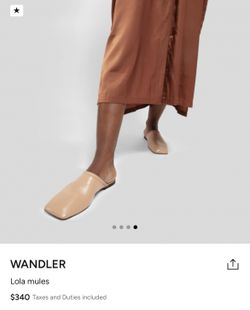 Wandler Lola Loafer -Black Size 35