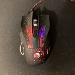 Wired Gaming Mouse With RGB