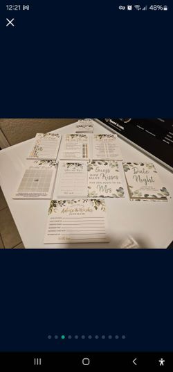 Wedding/Bridal Shower Games