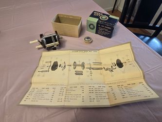 Antique fishing reel