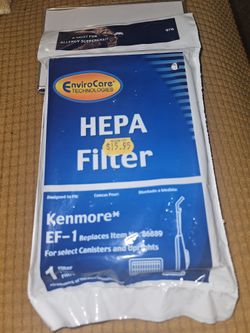 Kenmore Vacuum Filter