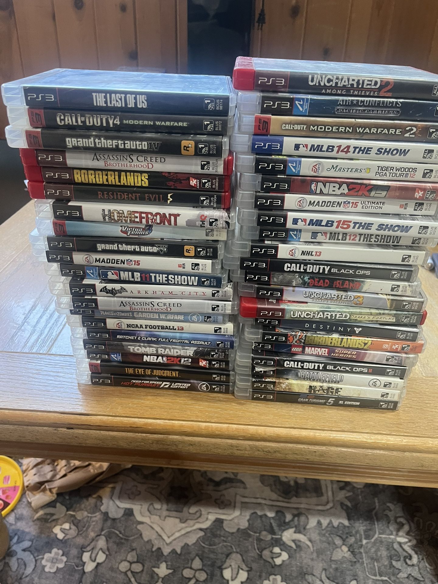 PS3 Game Lot Buy 2 Get 1 Free