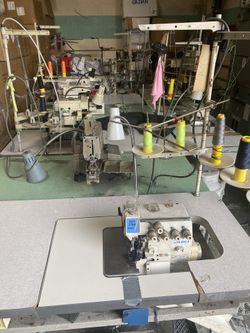 Automatic Juki Overlock Machine