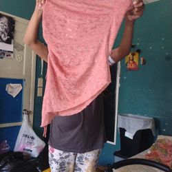 Pink Blouse Size Large