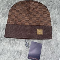 Brown beanie